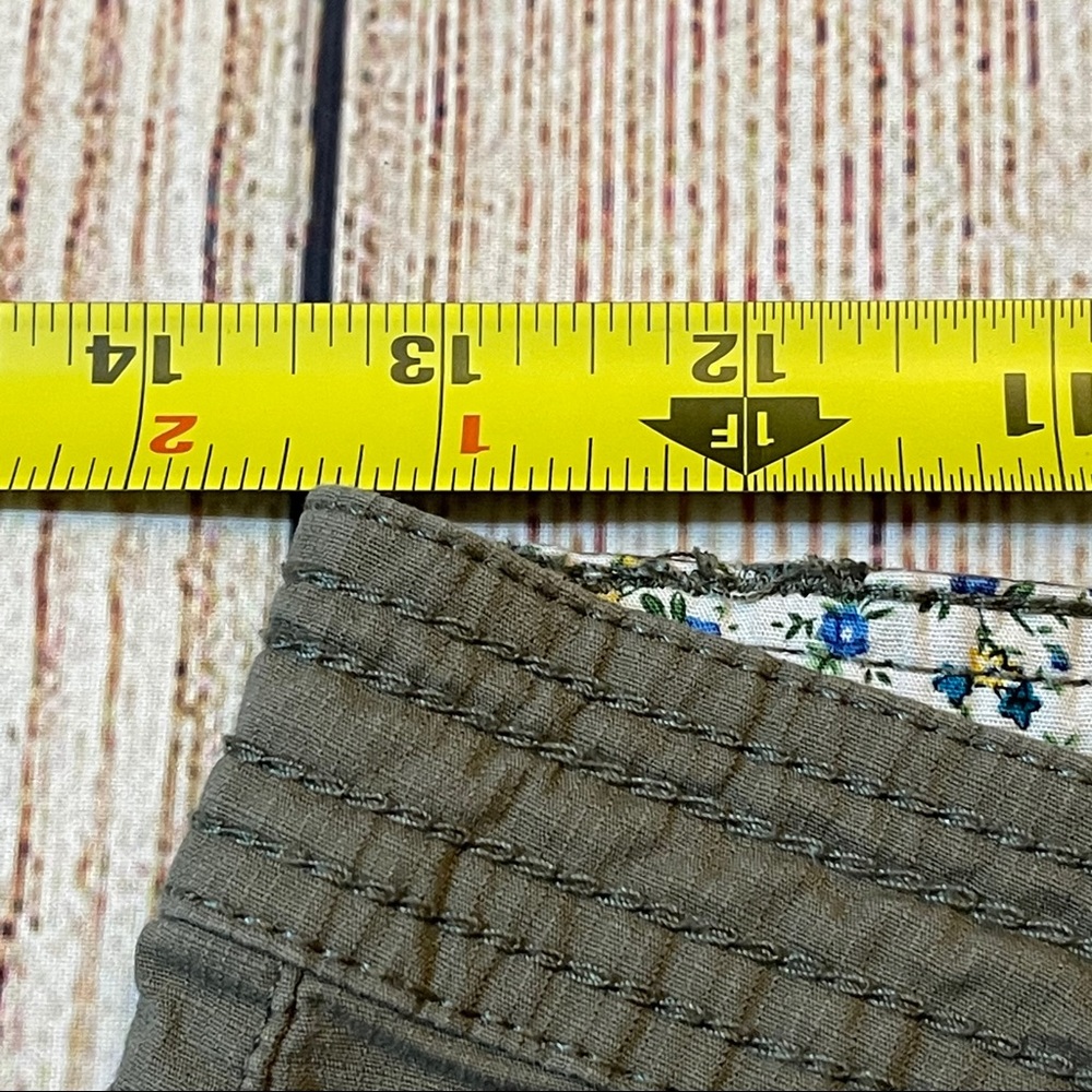 PrAna Casual Shorts Olive Green Size 0 - Picture 5 of 5